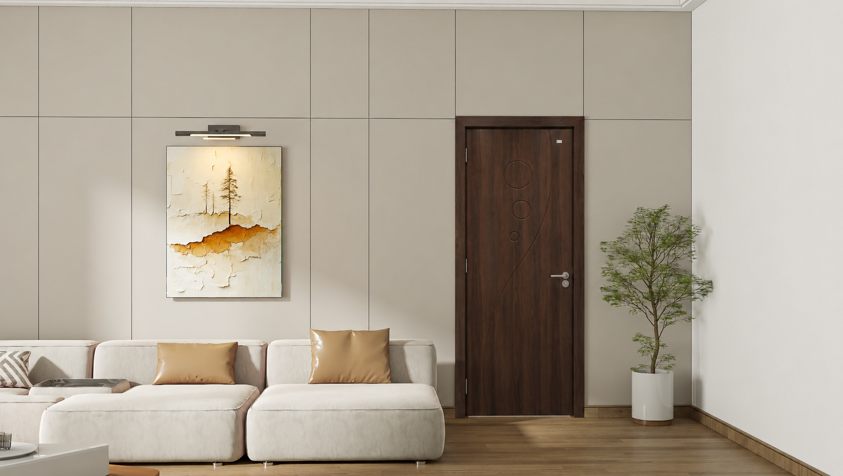 Không gian nội thất cửa Mivicomposite