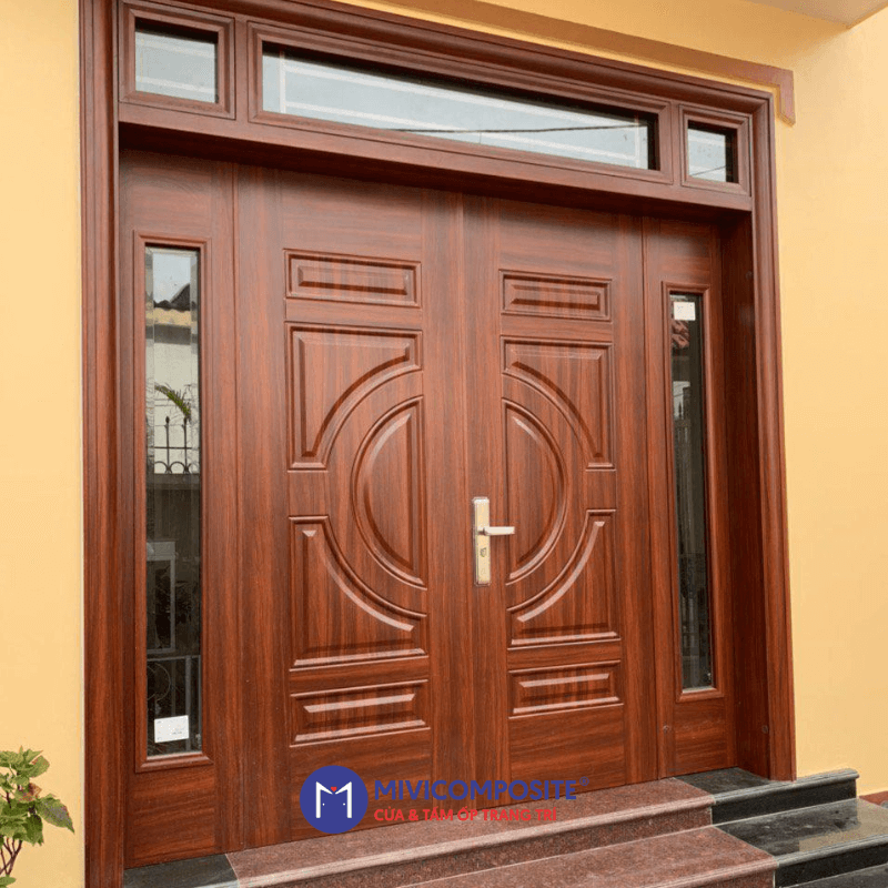 Cửa lõi thép bọc nhựa