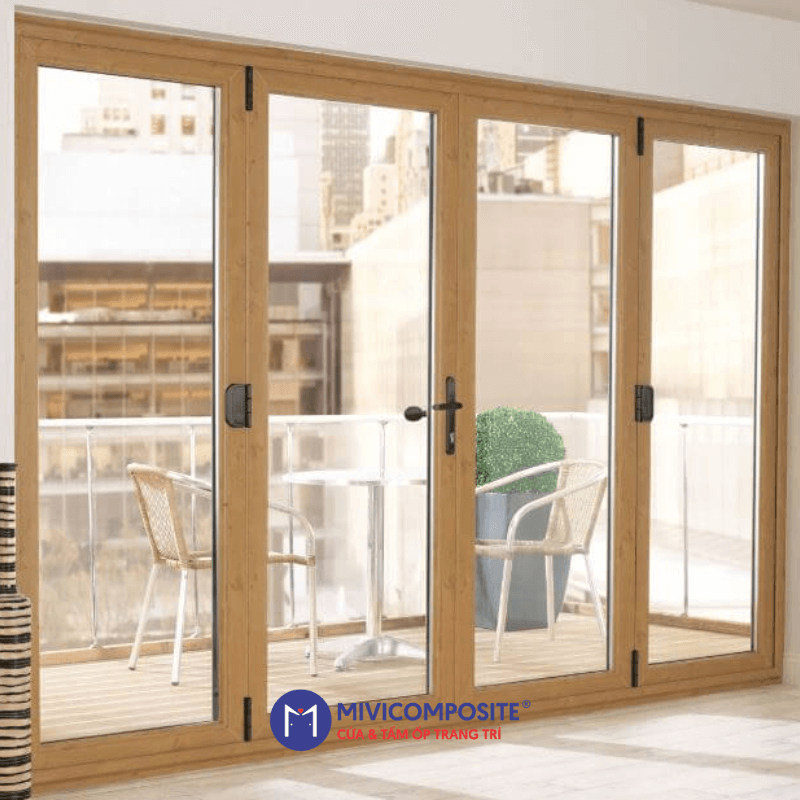 Cửa lõi thép bọc nhựa