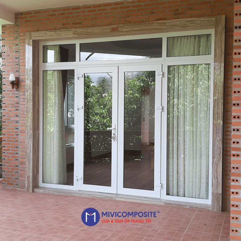 Cửa lõi thép bọc nhựa