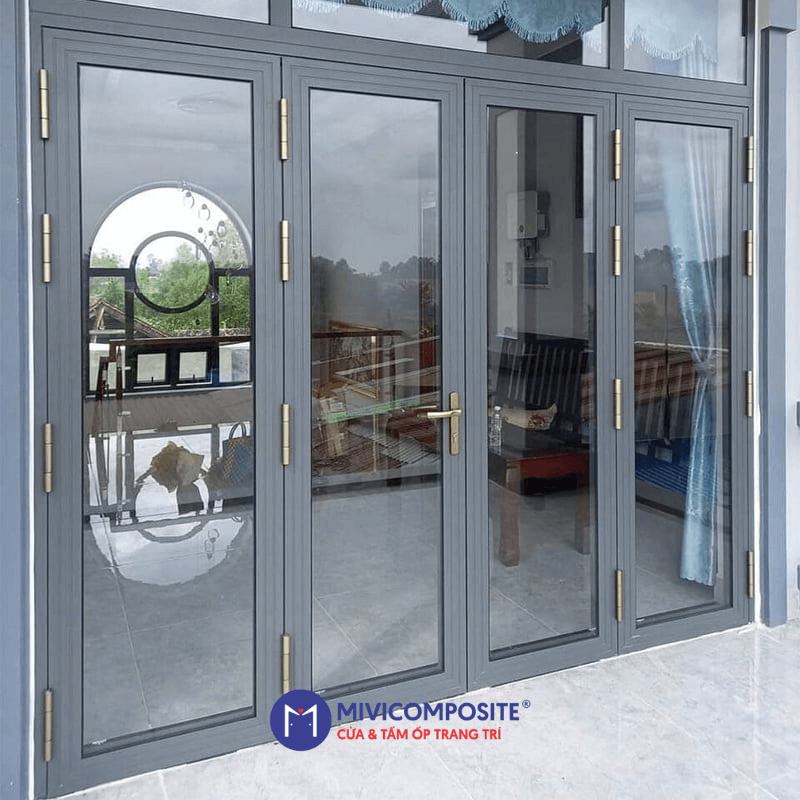 Cửa lõi thép bọc nhựa