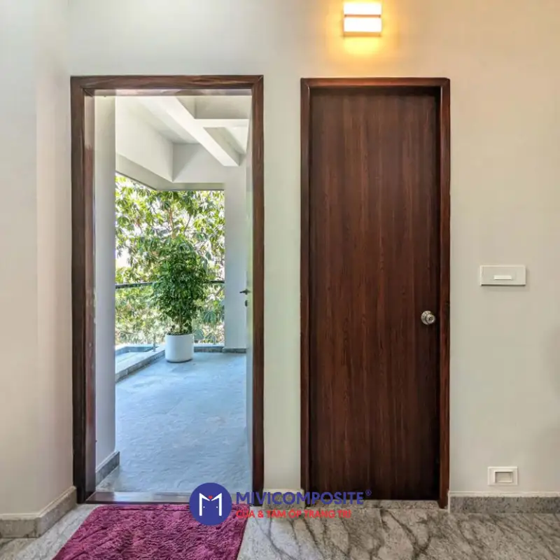 Cửa nhựa giả gỗ