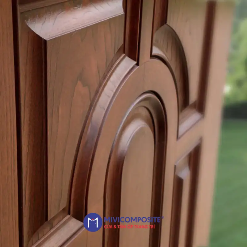 Cửa nhựa lõi thép vân gỗ