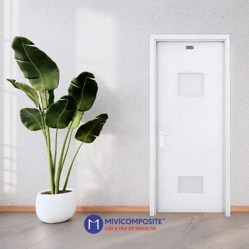 Cửa nhựa trắng
