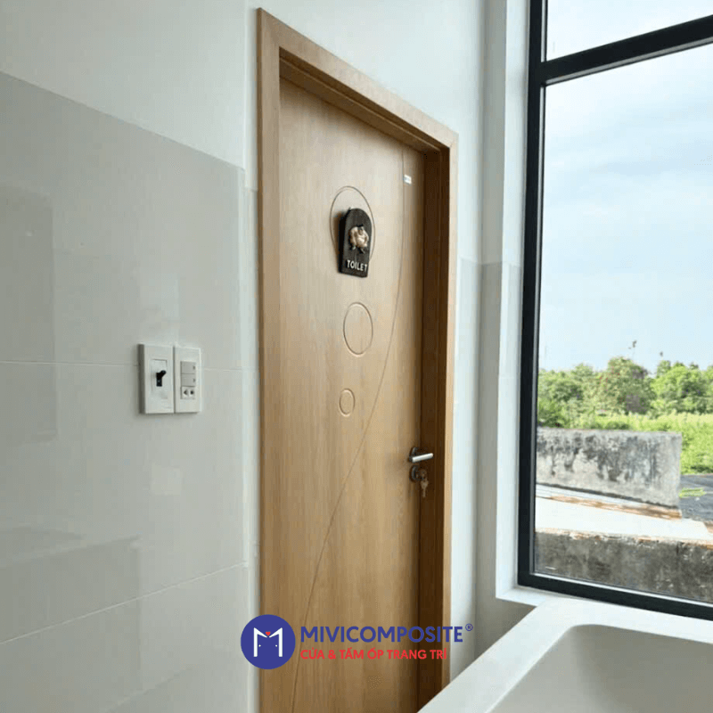 Kích thước cửa nhựa nhà vệ sinh