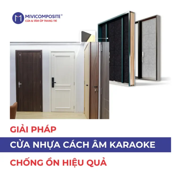 Cửa nhựa cách âm phòng karaoke