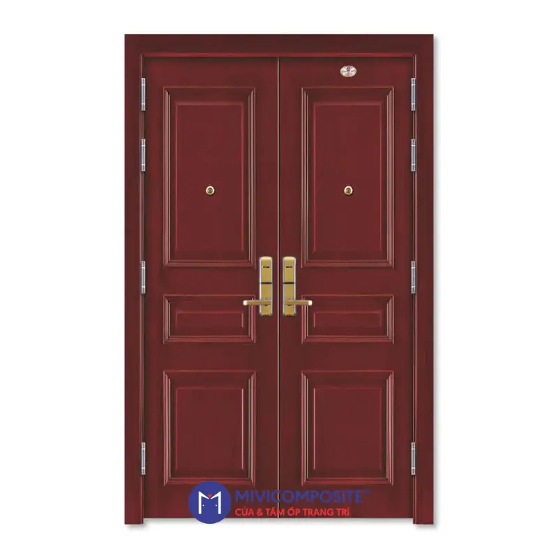 Cửa nhựa lõi thép vân gỗ