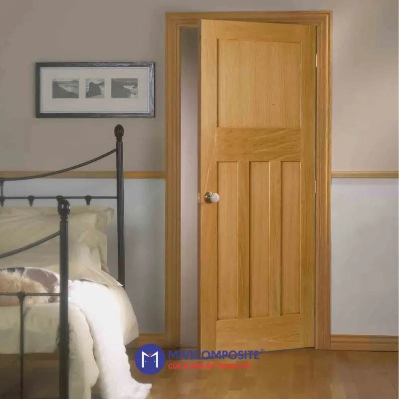 Cửa thông phòng gỗ tự nhiên