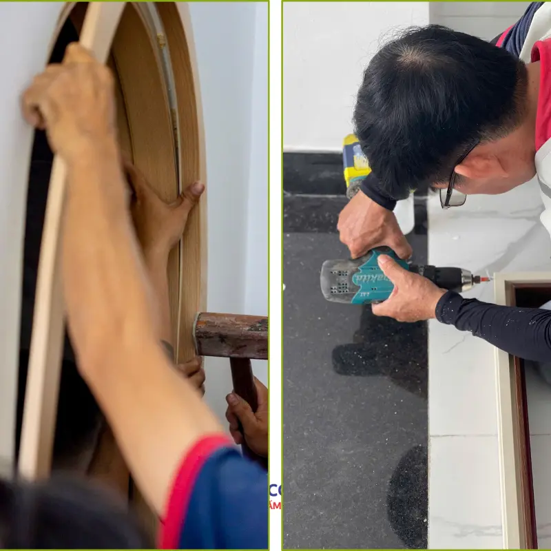 Giá cửa nhựa phòng ngủ