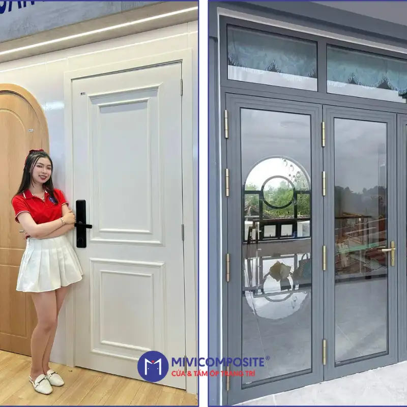 So sánh cửa nhựa composite và cửa nhôm Xingfa