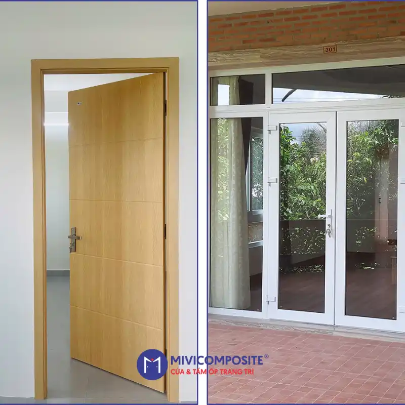 So sánh cửa nhựa composite và cửa nhôm Xingfa