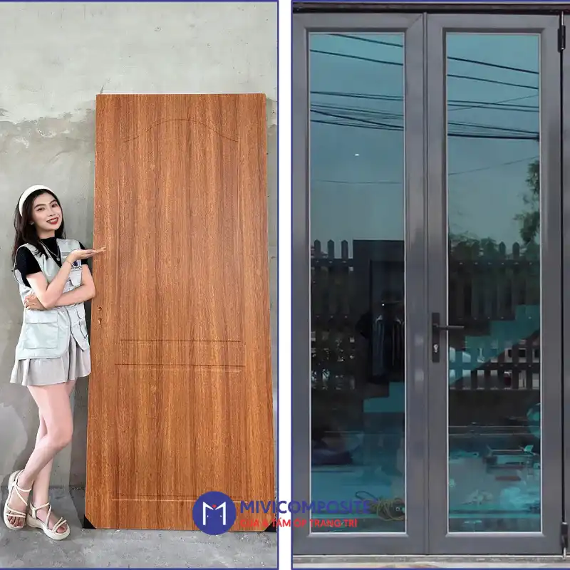 So sánh cửa nhựa composite và cửa nhôm Xingfa