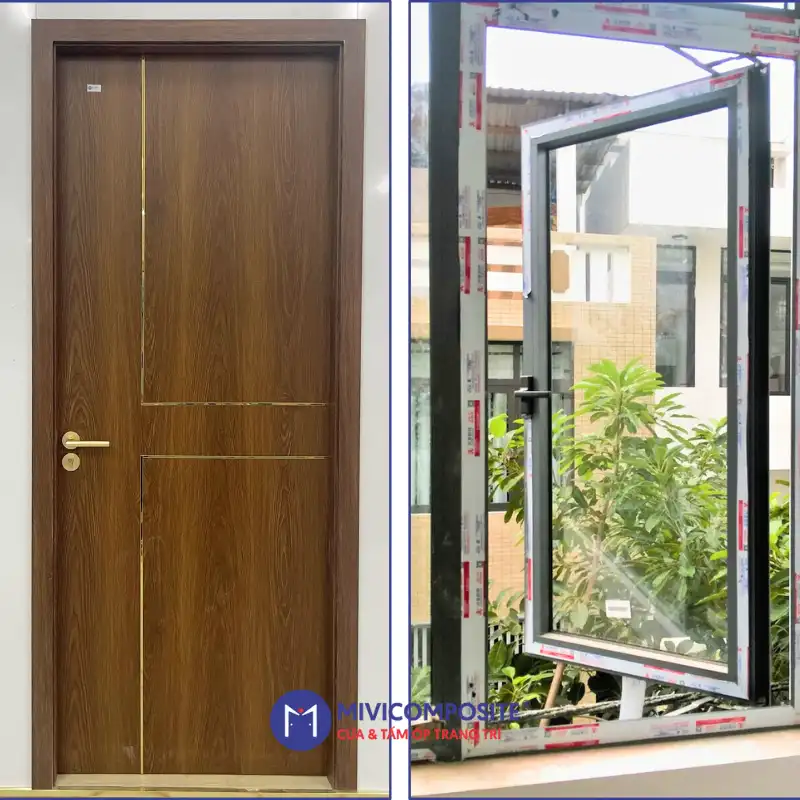 So sánh cửa nhựa composite và cửa nhôm Xingfa