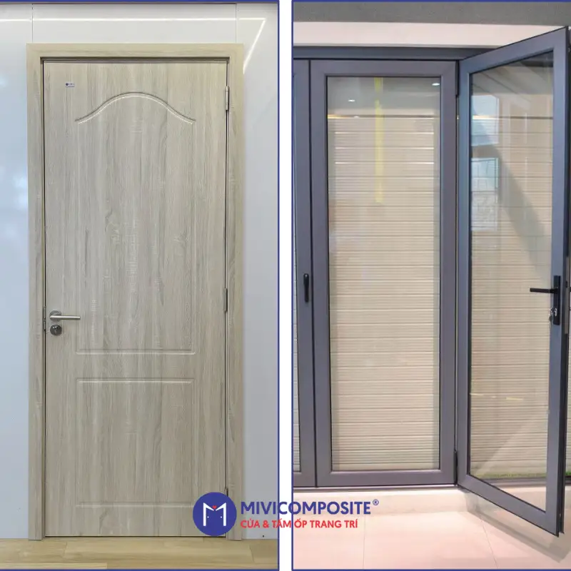 So sánh cửa nhựa composite và cửa nhôm Xingfa