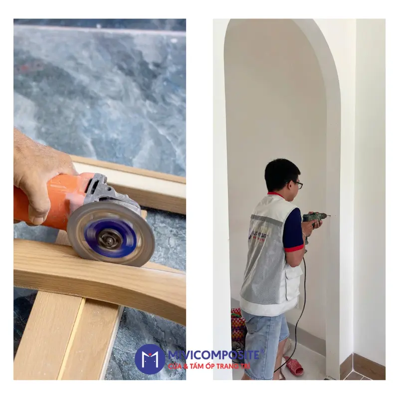 Cửa vòm nhựa composite