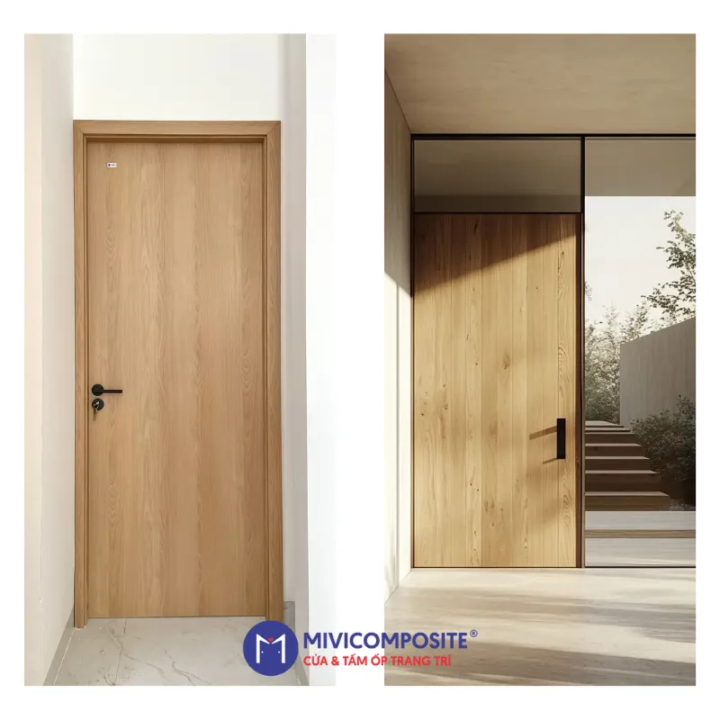 Bảng màu cửa nhựa composite