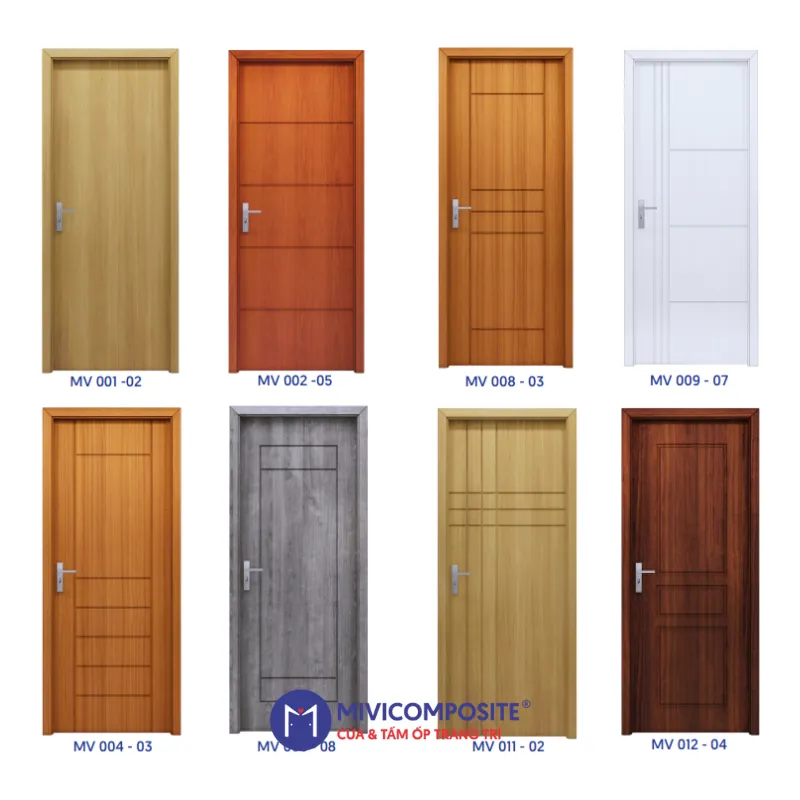 Bảng màu cửa nhựa composite