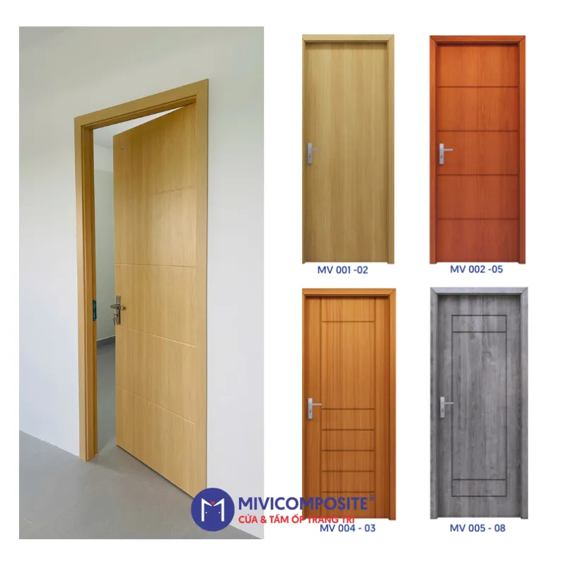 Bảng màu cửa nhựa composite