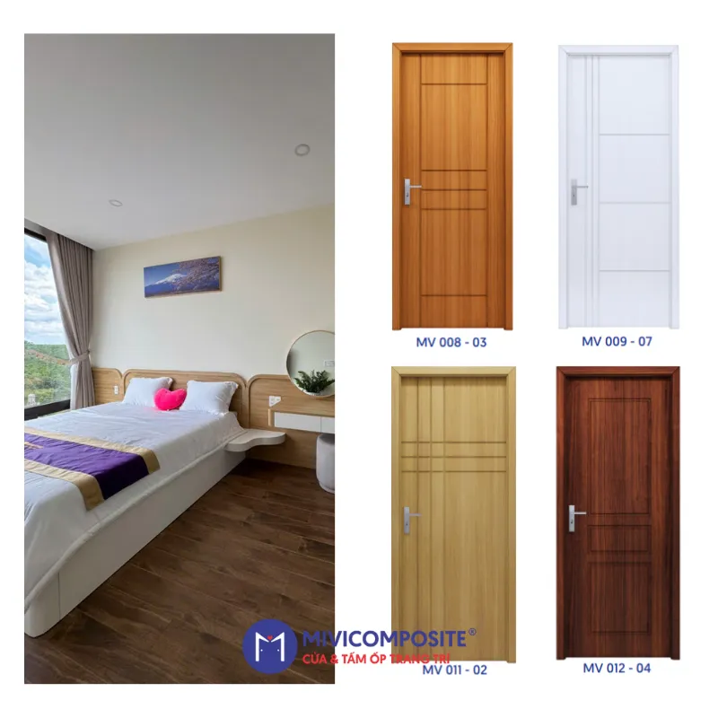 Bảng màu cửa nhựa composite