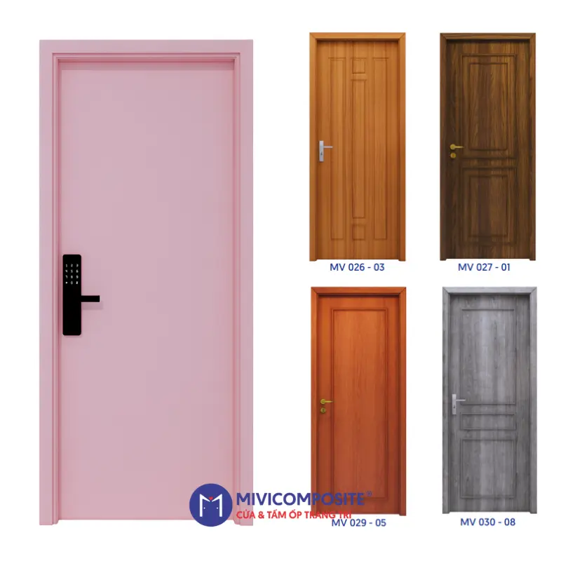 Bảng màu cửa nhựa composite