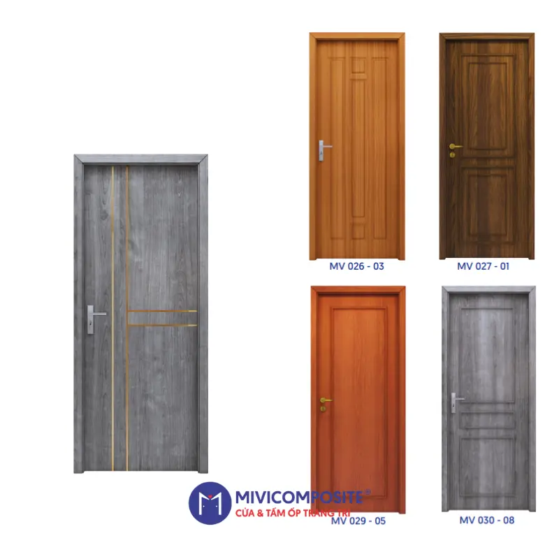 Bảng màu cửa nhựa composite