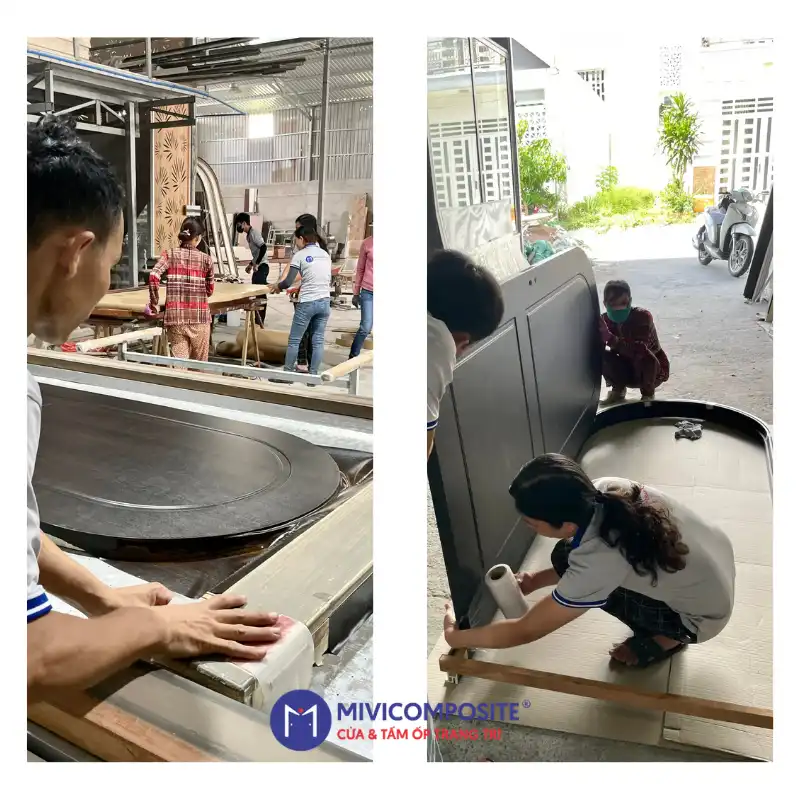 Cửa vòm nhựa composite