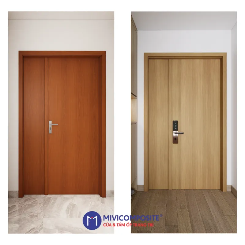 Cửa composite 2 cánh