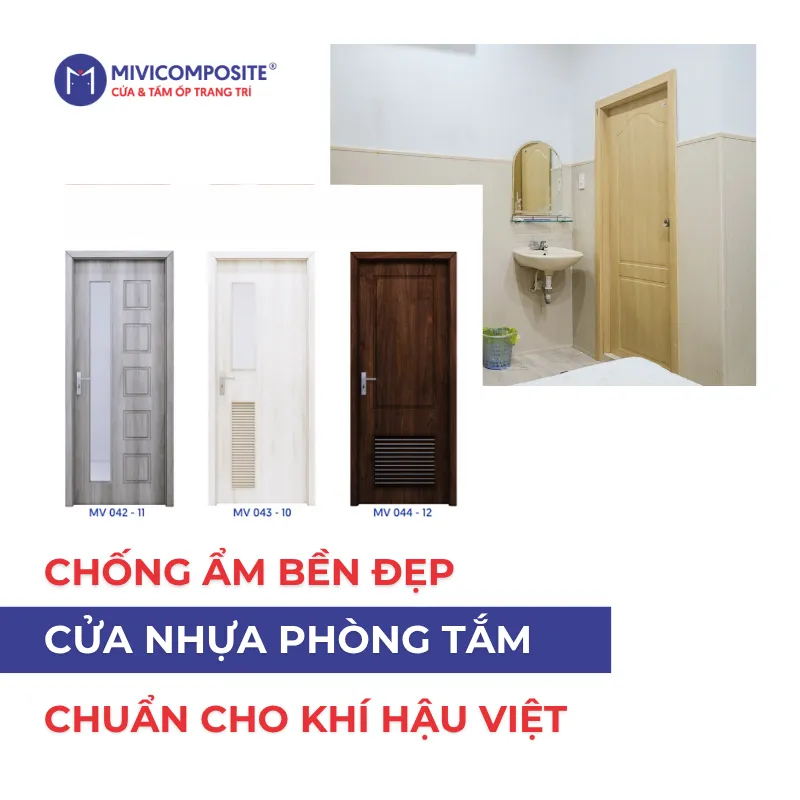 Cửa nhựa phòng tắm