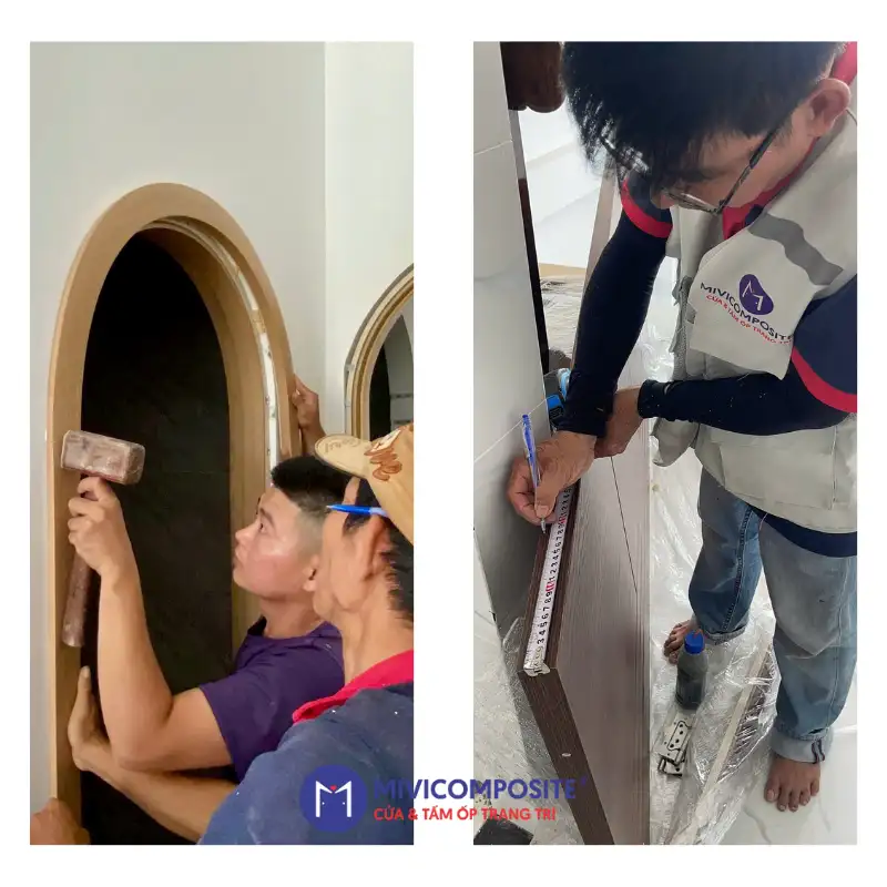 Cửa phòng ngủ composite