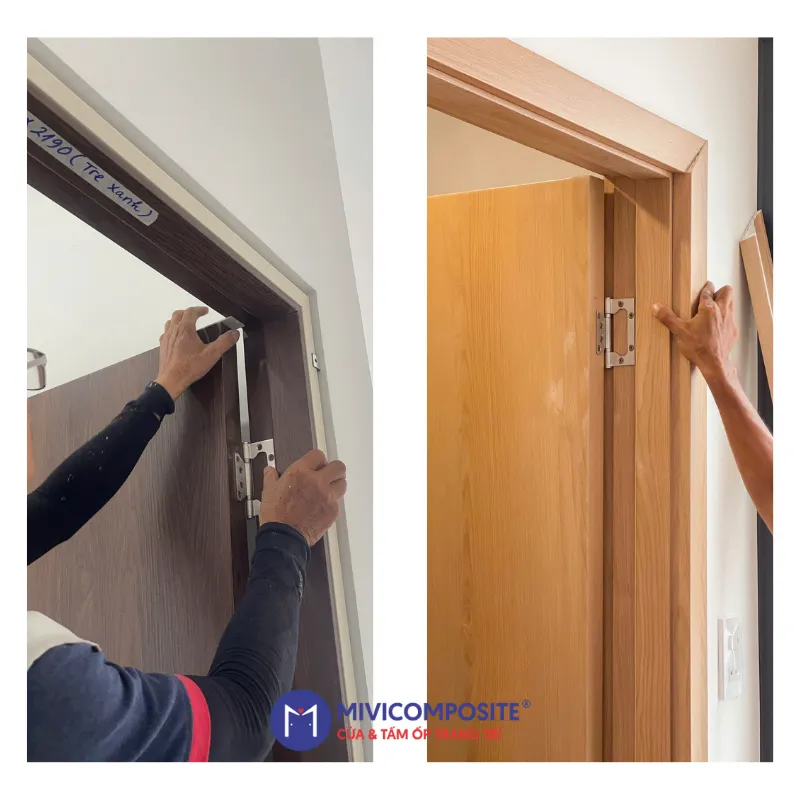 Cửa phòng ngủ composite