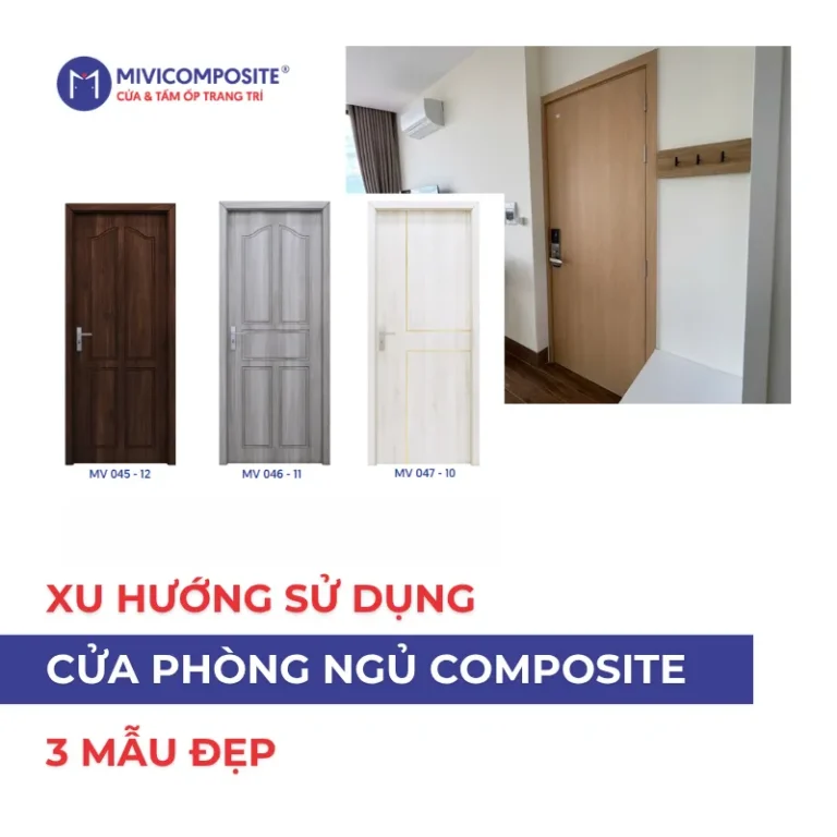 Cửa phòng ngủ composite