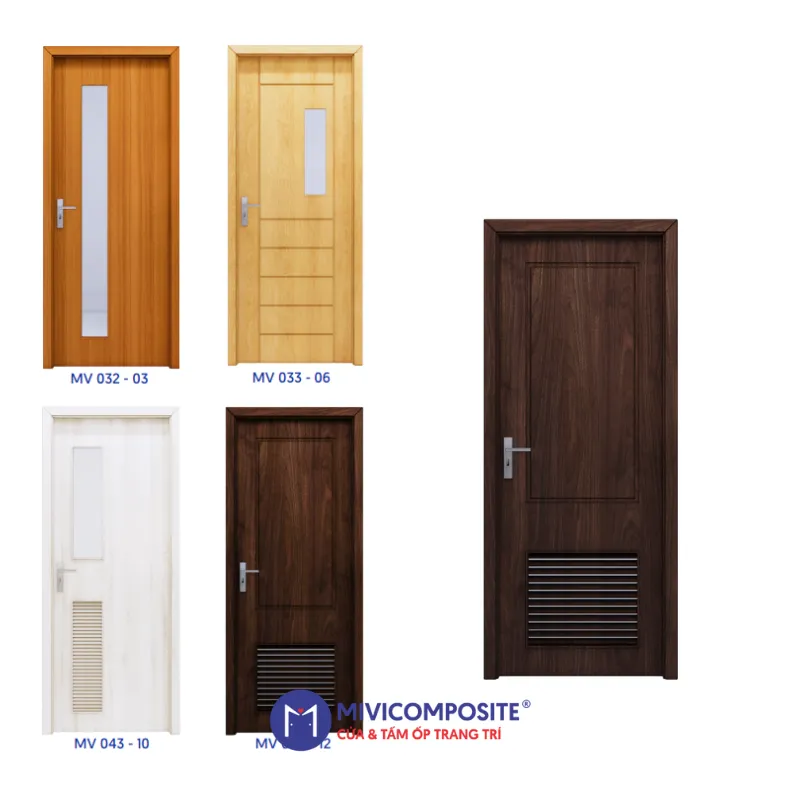 Cửa chớp gỗ nhựa