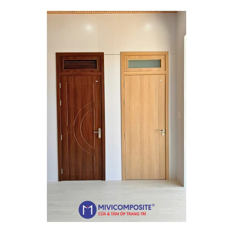 Cửa chớp gỗ nhựa