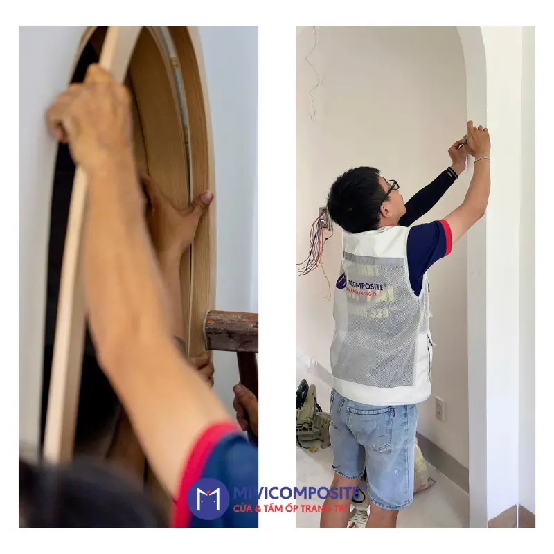 Cửa vòm nhựa composite