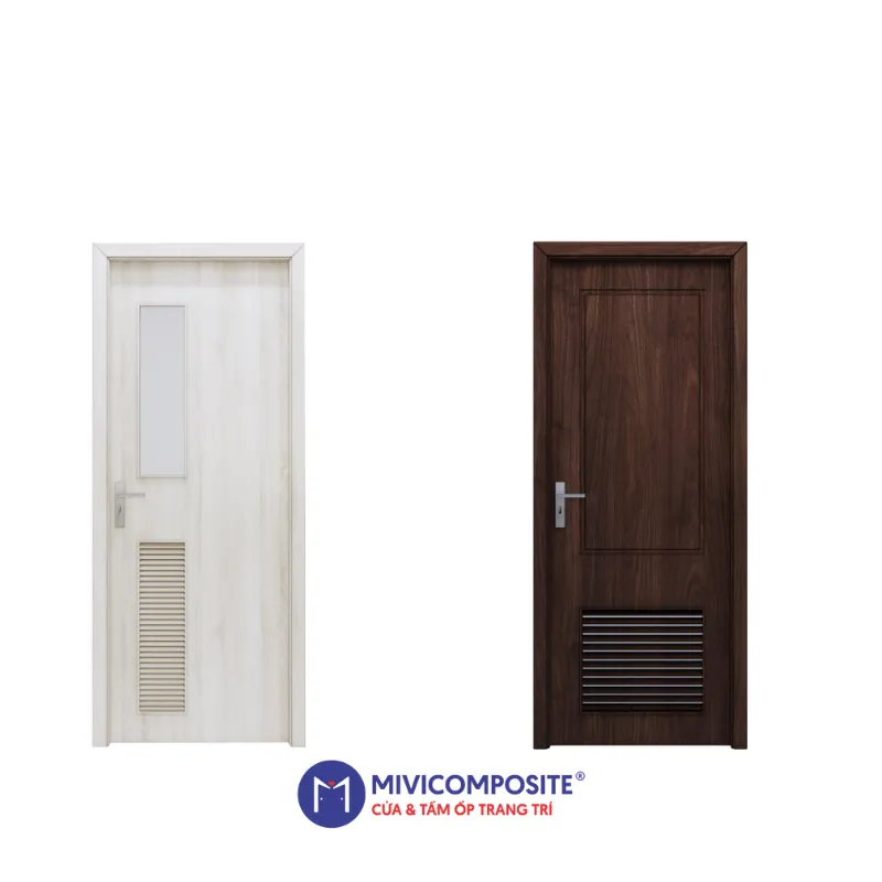 Cửa chớp gỗ nhựa