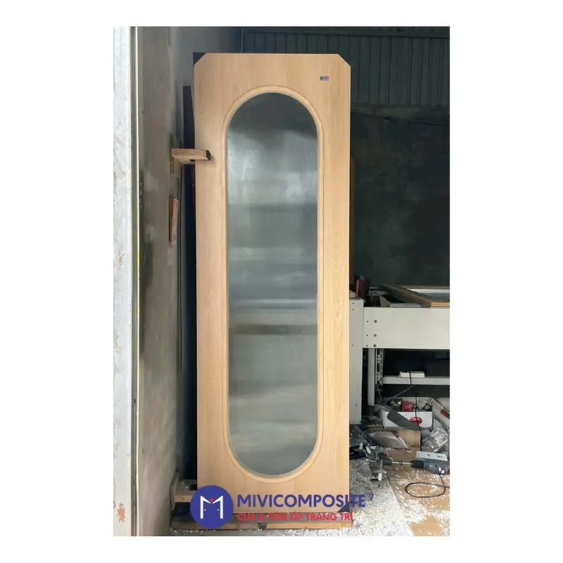 Cửa kính khung gỗ