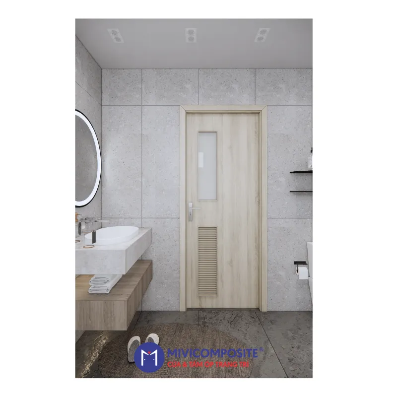 Cửa chớp gỗ nhựa