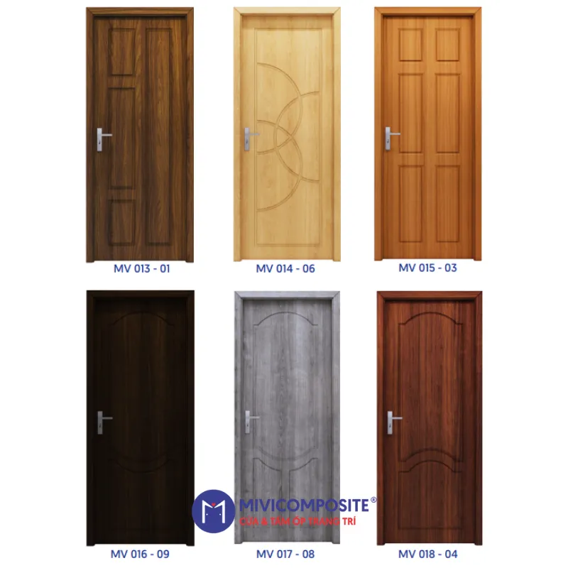 Bảng màu cửa nhựa composite