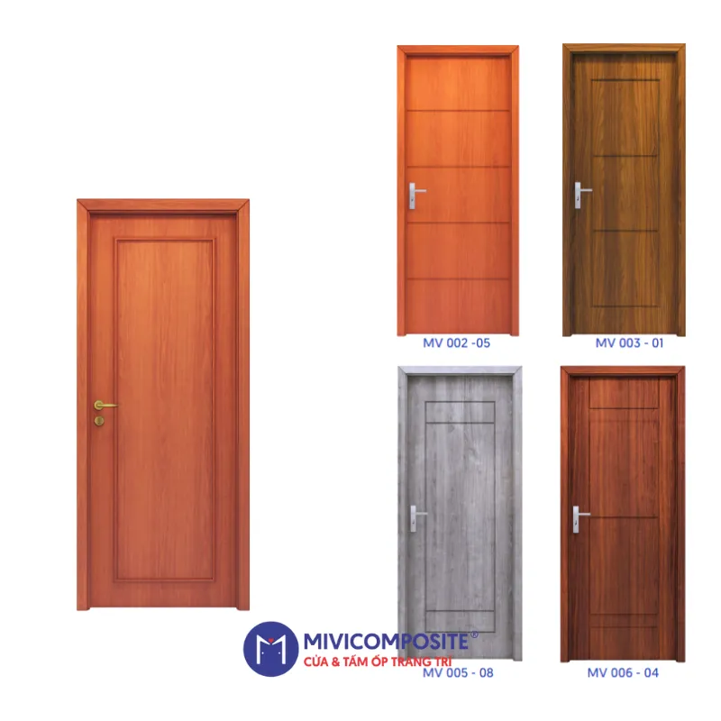 Cánh cửa nhựa giả gỗ