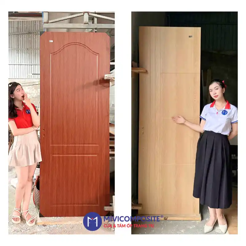 Cánh cửa nhựa giả gỗ