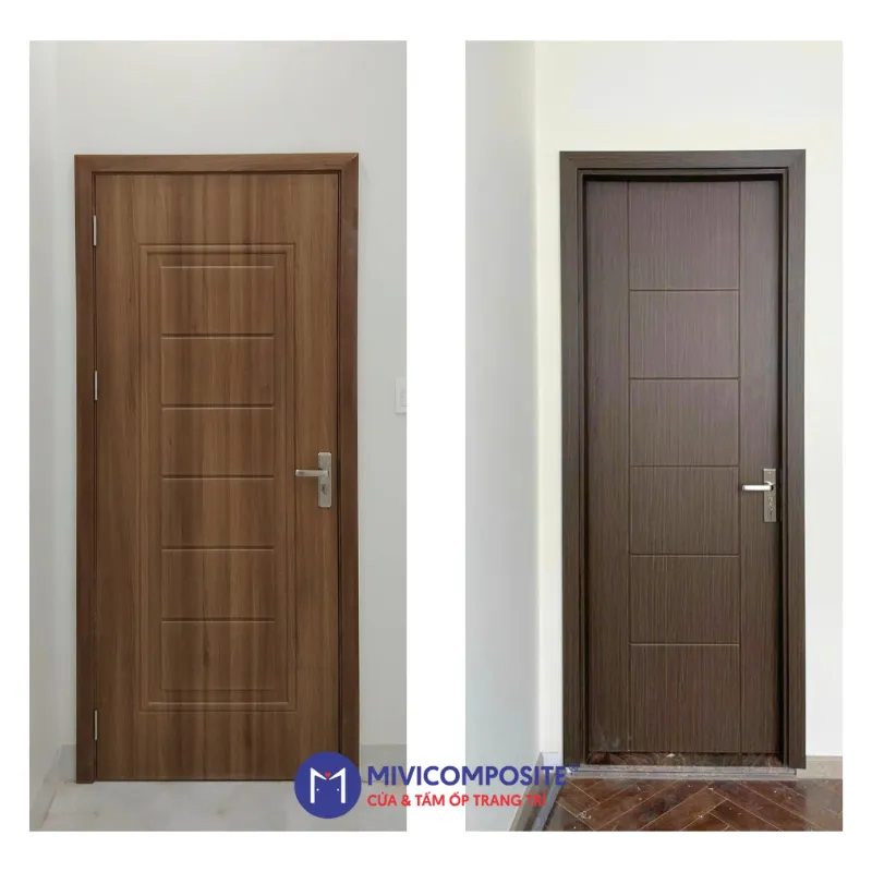 Cánh cửa nhựa giả gỗ