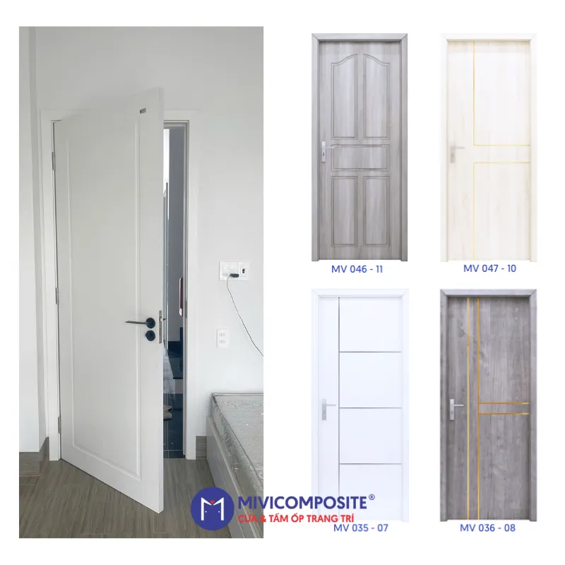 Cánh cửa nhựa giả gỗ