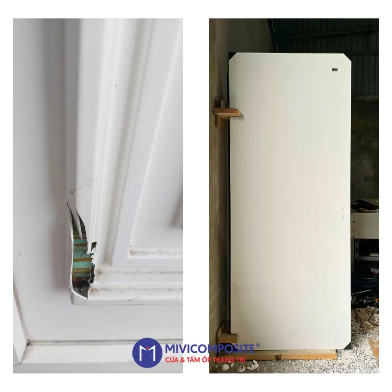 Cửa nhựa composite giá rẻ