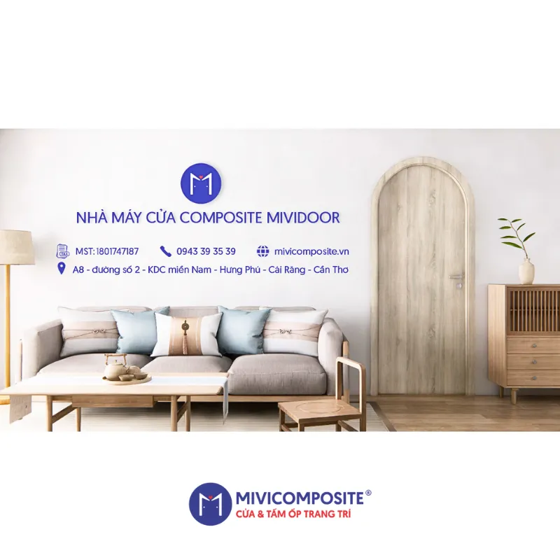 Cửa nhựa composite giá rẻ