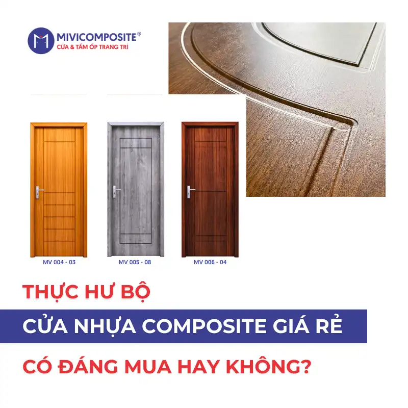 Cửa nhựa composite giá rẻ