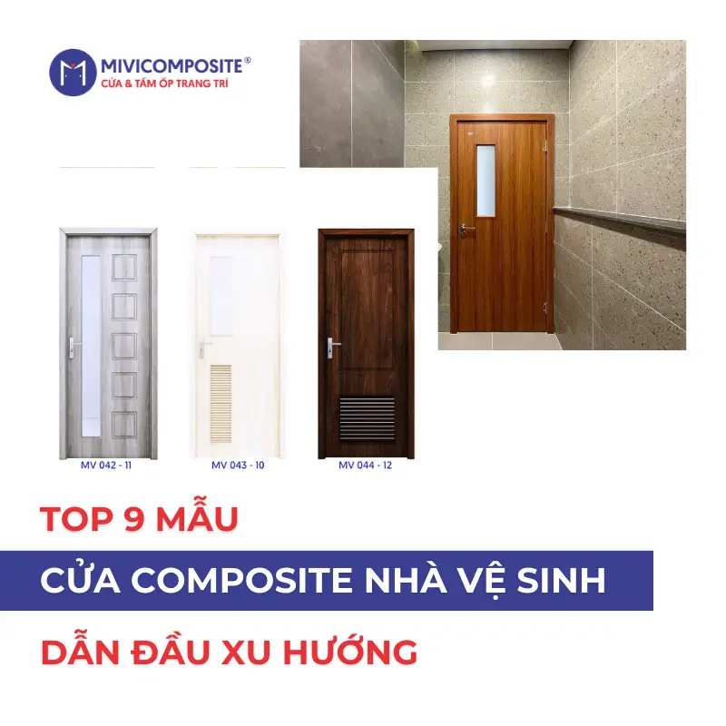Cửa composite nhà vệ sinh