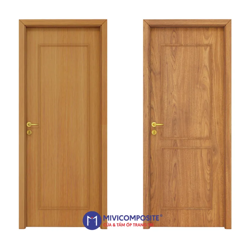 Cửa gỗ chỉ nổi composite