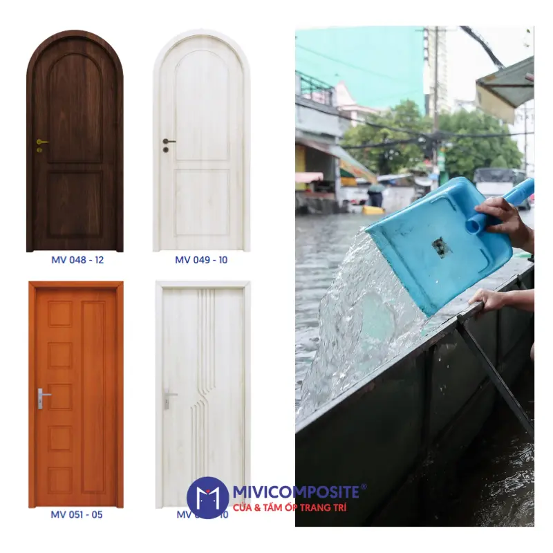 Cửa gỗ nhựa chịu nước