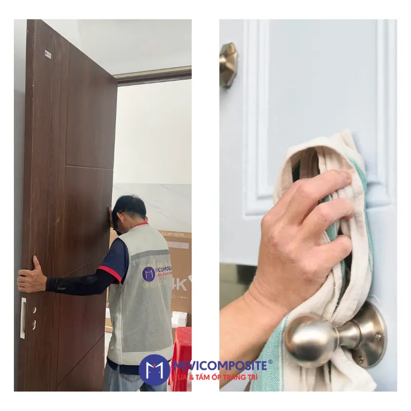 Cửa nhựa gỗ chống nước