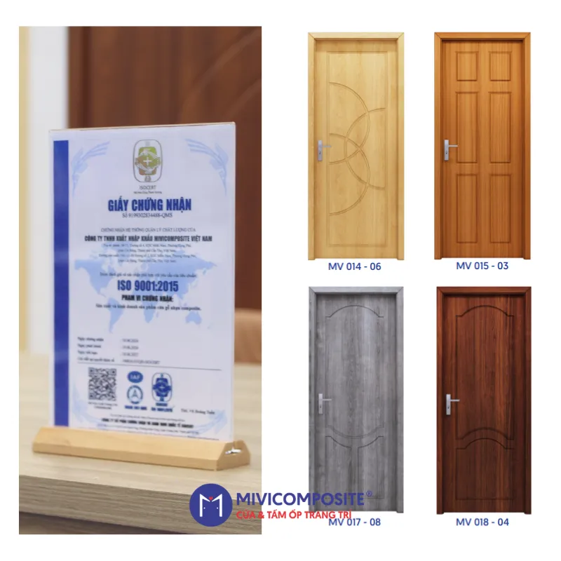 Cửa nhựa gỗ chống nước